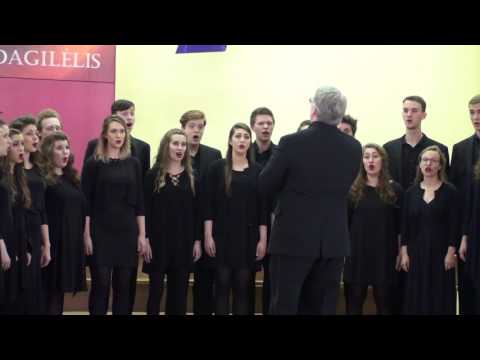 Samford A Capella Choir. Arr. Shawn Kirchner: "Unclouded Day".