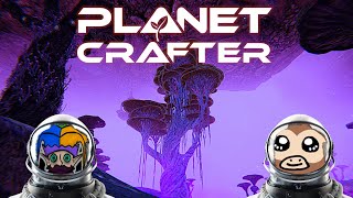 Purple Caves and Mysterious Door! Planet Crafter Co-Op #16