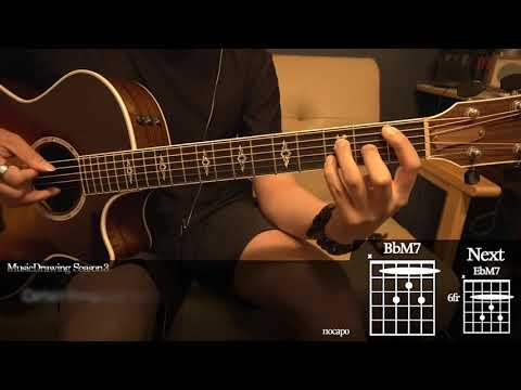 Time Flies (Drake) - Tori Kelly ver. Guitar Tutorial [Musicdrawing]