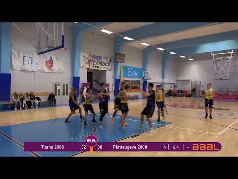 BBBL U15 / Pārdaugava 2008  -  Titans 2008 /