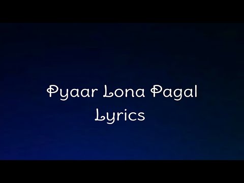 Pyarr Lona Paagal | Lyrics | Ravanasura | Ravi Teja | Harshavardhan Rameshwar #pyaarlonapaagal