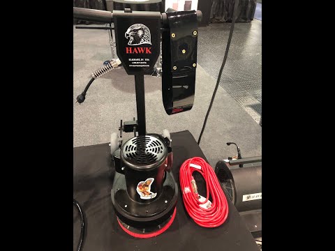 HAWK 10 Inch Mighty Mini Floor Machine  Video