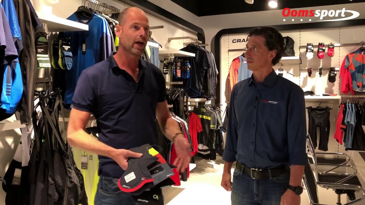Oomssport - Fietskleding van Craft met Huub Stamsnieder van Craft Nederland