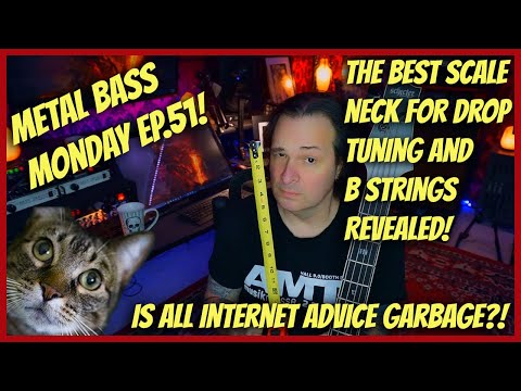 💥The Ultimate scale length for B strings and Drop Tuning! - (Metal Bass Monday EP.51)