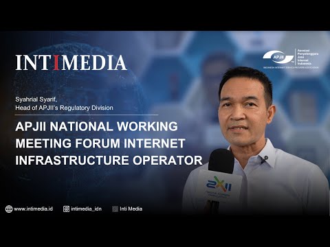 Thumbnail for Syahrial Syarif - APJII National Working Meeting Forum Internet Infrastructure Operator