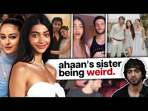 AHAAN'S SISTER Alanna Panday BEING FAKE & DELUSIONAL?| Her husband being RAC*ST towards Indians?