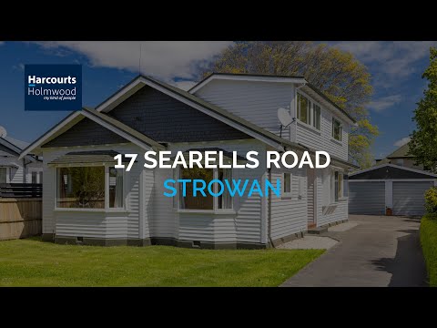 17 Searells Avenue, Strowan, Canterbury, 4房, 2浴, 独立别墅