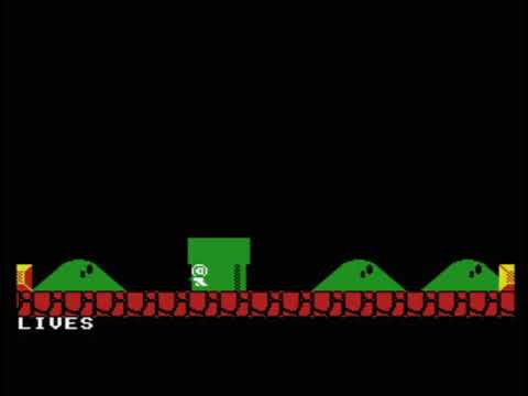 ubox msx1 tile based scrolling example.