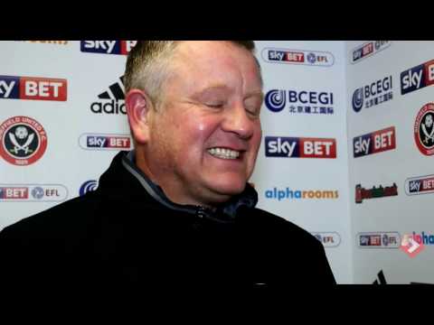 Chris Wilder's Wimbledon reaction