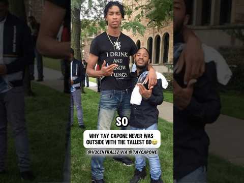 Tay Capone On Why He Can’t Be Outside With The Tallest BD😭😭 #chiraq