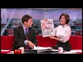 Susanna Reid Pokies In Tight Satin Silver Blouse 093009
