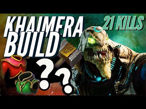 EASY! KHAIMERA JUNGLE BUILD/GUIDE ~ 21KILL Destruction w/STATS! #predecessor #khaimera #paragon