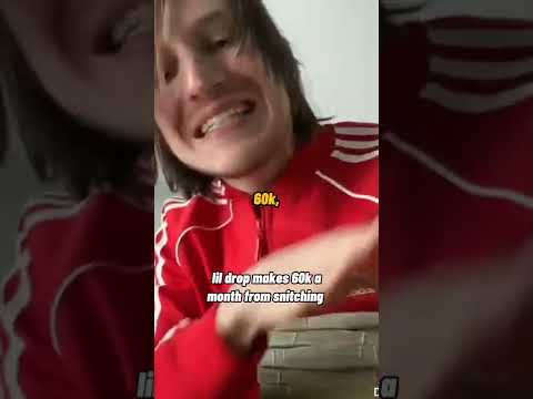 lil drop make 60k a month from snitching