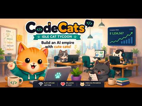 Code Cats : Idle Cat Tycoon video thumbnail