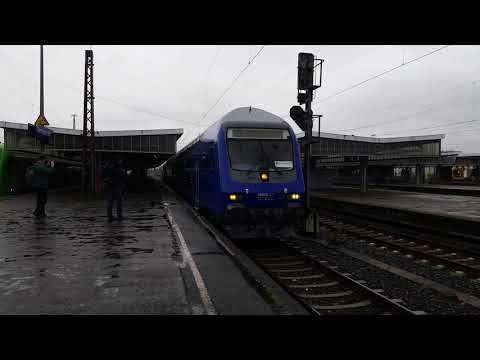 Ausfahrt der RE44 nach Bottrop hbf, am hbf Oberhausen