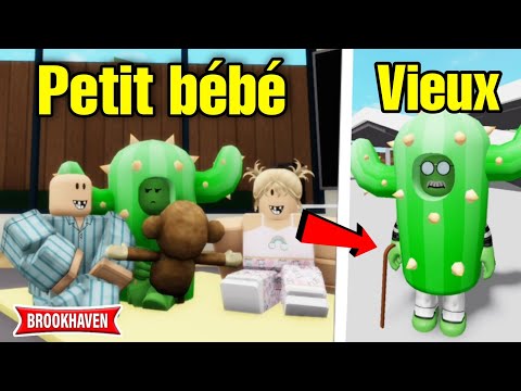 D'UN BÉBÉ CACTUS À UN VIEUX CACTUS DE 100 ANS ! ROBLOX - BROOKHAVEN RP
