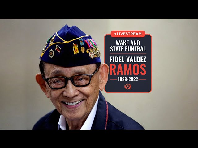 Former president Fidel Ramos laid to rest