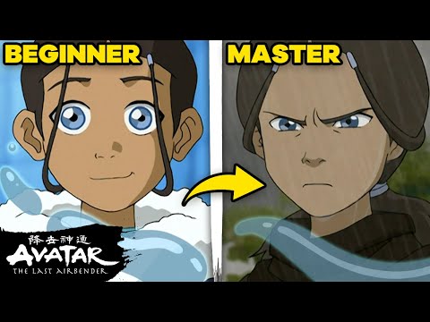 Katara's Waterbending Evolution 💦 | Avatar: The Last Airbender