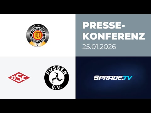 25.01.2026 - Pressekonferenz - Deggendorfer SC vs. EV Füssen