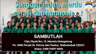 Download lagu Koor Natal Gemende ✰ SAMBUTLAH ✰ versi Ps. OMK Paroki St. Petrus dan Paulus, Waikabubak (2021) mp3