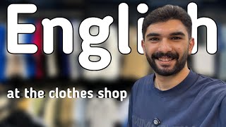 Learn SPEAKING ENGLISH in a shop THE EASY WAY - (comprehensible input & immersion)