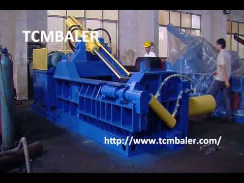 TCM BALER- scrap iron compacting machine Argentina  Suriname  Tonga