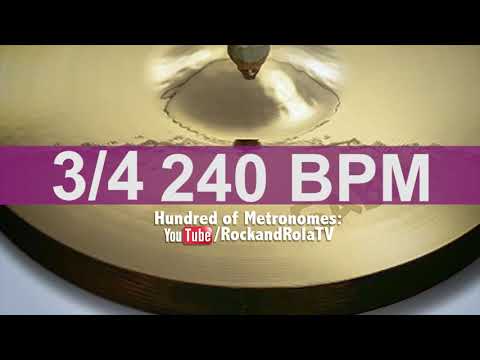 🔴 240 BPM Hi Hat Metronome