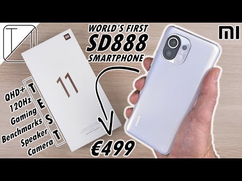 Xiaomi Mi 11 UNBOXING and DETAILED REVIEW - World's FIRST Snapdragon 888 Powered Smartphone.