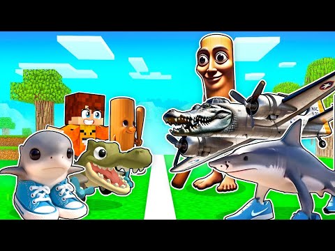 DZIECI vs RODZICE w MINECRAFT! (Italian Brainrot)