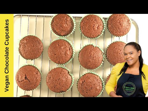 Irresistibly Moist Vegan Chocolate Cupcakes - Step-by-Step Guide I How To Make Vegan Cake