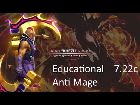 How to play Anti-Mage. Educational AM gameplay [Dota 2]