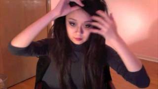 ☠Bellatrix Lestrange Inspired Makeup and Hair Tutorial☠