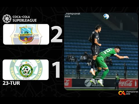 Superliga. Bunyodkor - Neftchi 2:1 Highlights (28.10.2023)