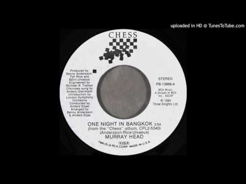 Murray Head - One Night In Bangkok (Single Version)