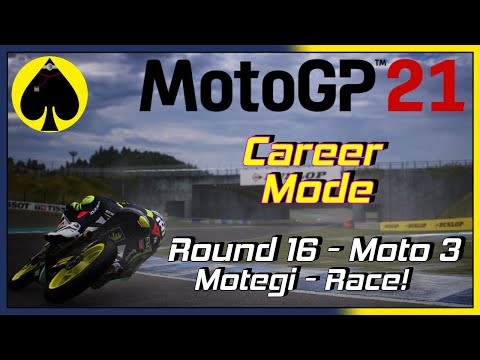 MotoGP 21 - Career Mode - Moto 3 - Round 16 - Motegi - Race!
