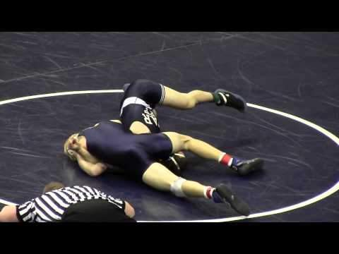 Jeff Reimel pins Jake Colello - 2014 PIAA State Championships