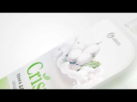 Миниатюра изображения товара Средство для мытья посуды Grass Crispi с ценными маслами белого хлопка / 125454 (550мл)