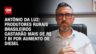 Vídeo: Produtores rurais brasileiros gastarão mais de R$ 7 bi por aumento de diesel, diz economista | WW