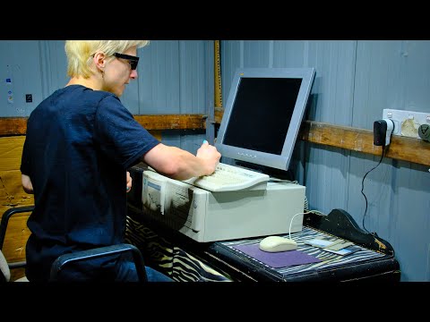 Angry Office Man Destroys Faulty Computer Setup