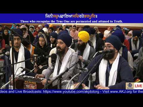 002 Ottawa Nov 2017 Raensabaayee Keertan - Bhai Parminder Singh Jee Delhi