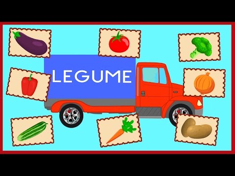 LEGUMELE. Camionul cu Legume. Desene pentru Copii