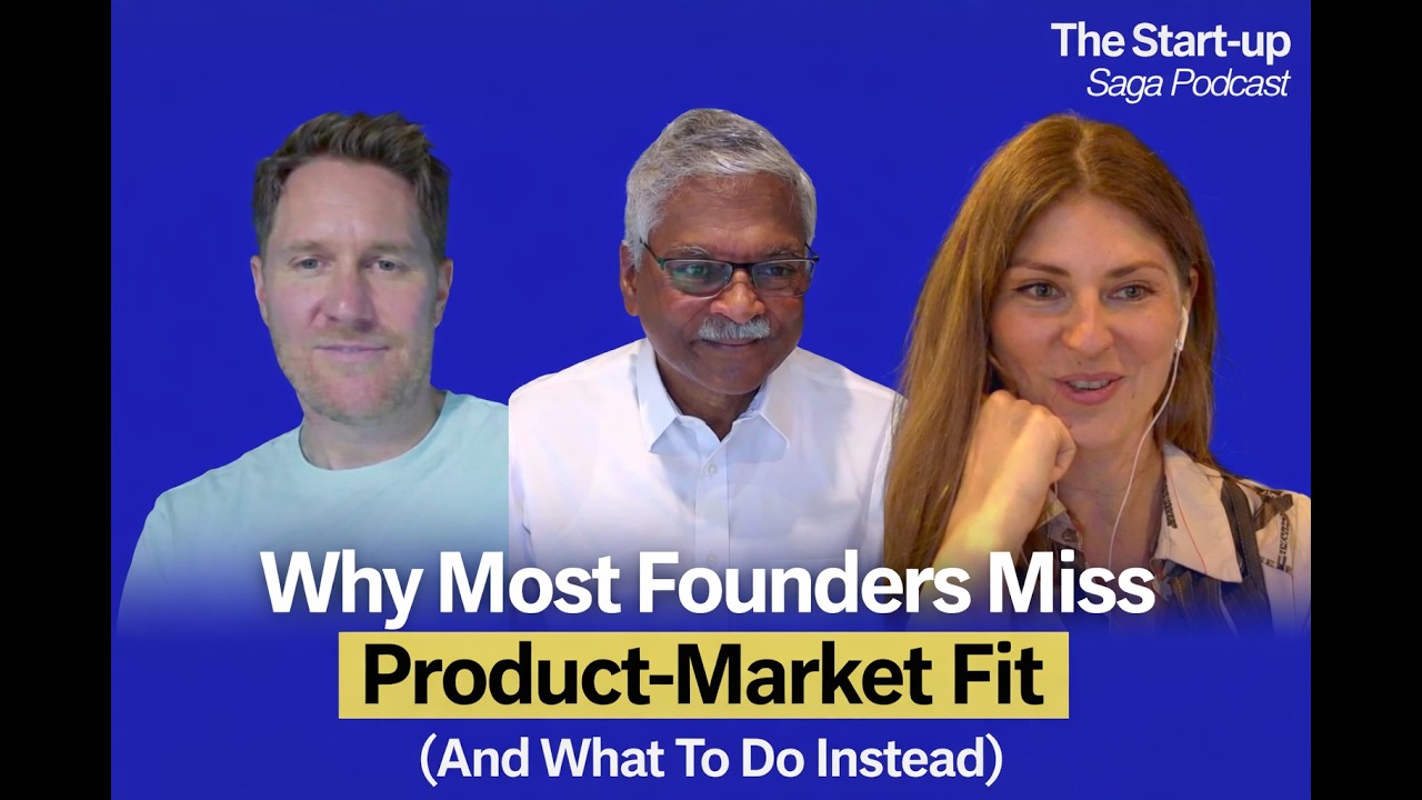 Why Most Founders Miss Product-Market Fit (And What To Do Instead) | Dr. Subbiah - S1E4