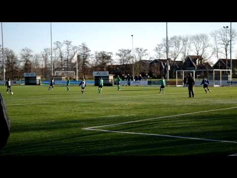 Assendelft E1 - SVW 27 E1 10 dec schot Justin