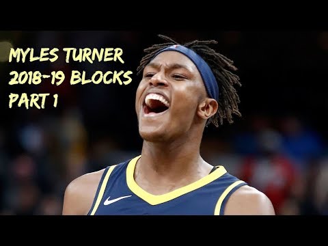 Myles Turner Blocks Compilation 2018-19 | Part 1 [HD]