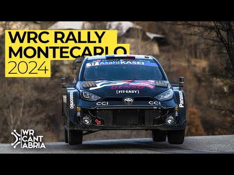 Best of WRC Rally de Monte-Carlo 2024 | FLAT OUT | 4K HDR