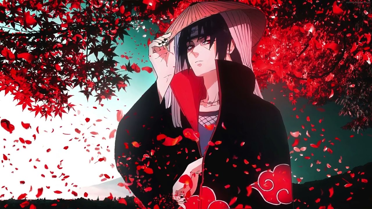 Itachi Uchiha Autumn live 4k wallpaper