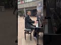 Pianist Surprises People With Boogie Woogie Energy