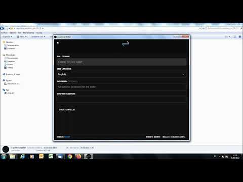 Wallet equilibria XEQ for Windows
