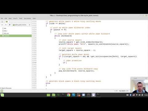 Bitboard CHESS ENGINE in C: generating QUIET PAWN moves