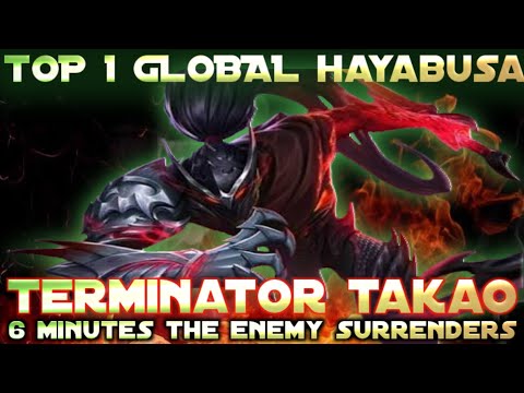 6 Minutes The Enemy Surrenders | TOP 1 GLOBAL HAYABUSA SEASON 15 2020